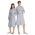 2Pcs Couple's Cotton Waffle Knit Robes