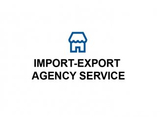 Import-export agency services