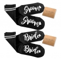 Wholesale Price Couples Socks Wedding Gifts Barre Ballet Pilates Athletic Socks