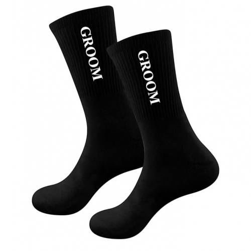 Black Socks for Groom Wedding Gifts Groom to be Gifts